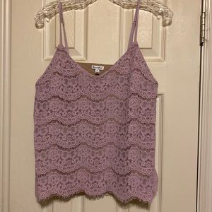 Lace Purple Camisole